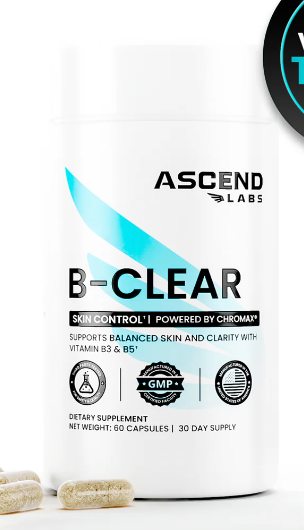 Ascend Labs Be Clear Skin Vitamins